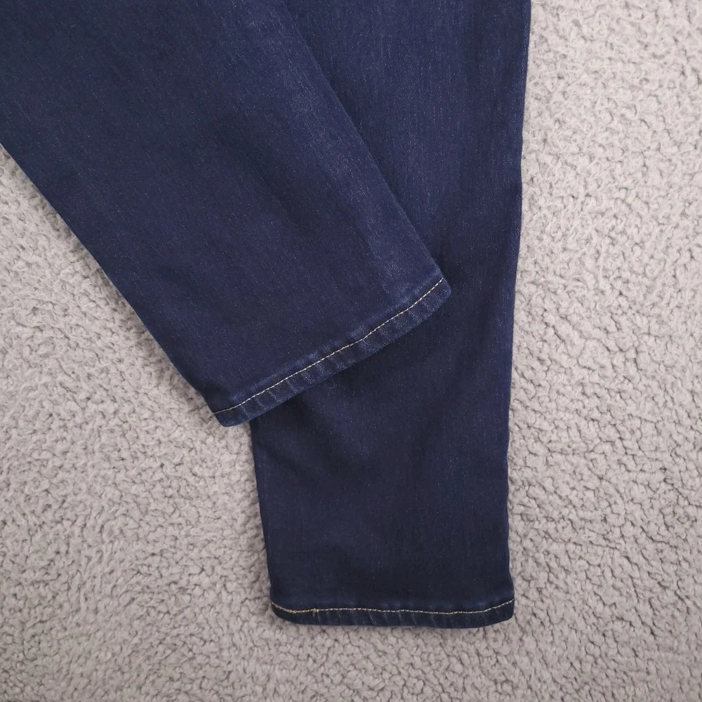 LEVIS 711 Jeans Size 32 Skinny Mid Rise Dark Wash Stretch Denim 32x29